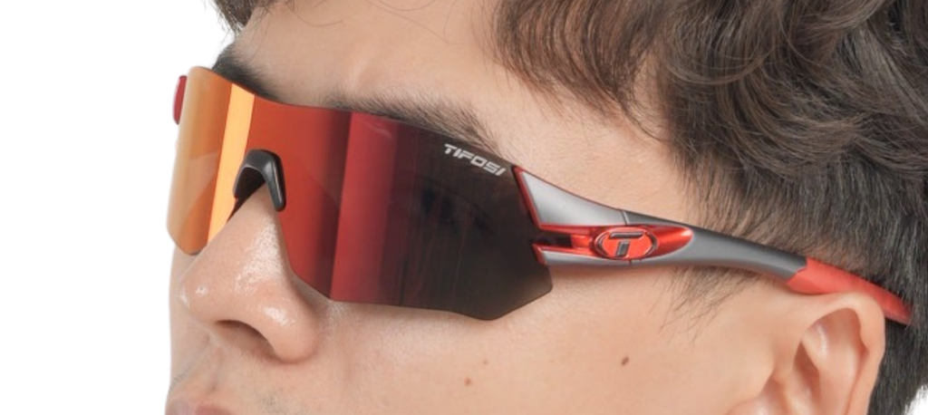 Kính mát thể thao Tifosi TSALI | GUNMETAL/RED Tròng Clarion Red, AC Red & Clear