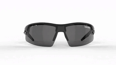 Kính mát thể thao Tifosi CRIT | MATT BLACK Tròng Smoke, AC Red & Clear