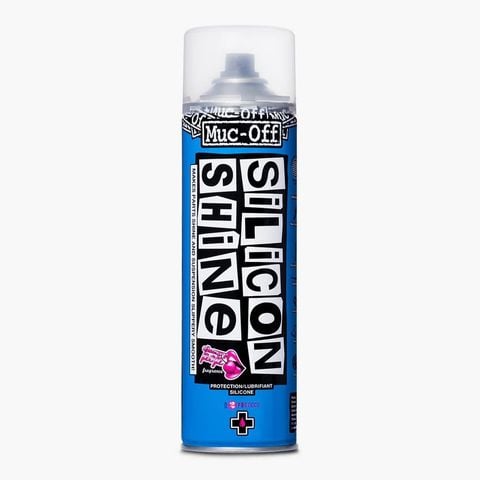 Bình xịt bảo vệ xe MUC-OFF Silicon Shine  500ML