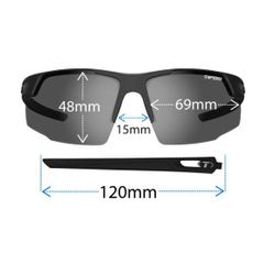 Kính mát thể thao Tifosi CENTUS | MIDNIGHT NAVY Tròng Smoke