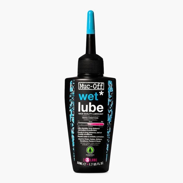  Dầu nhớt tra xích xe đạp MUC-OFF Wet Lube/ Bike Wet Weather Lube 