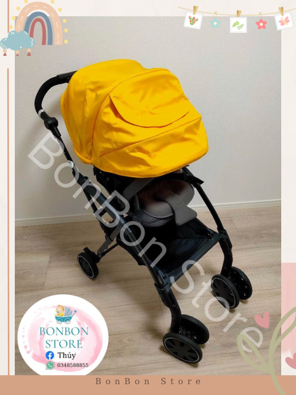 Combi Atto vàng mới 95% – BonBon Store | Chuyên xe đẩy Nhật Thanh