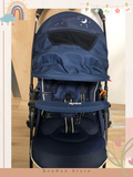  Aprica Luxuna Comfort xanh navy mới 95% 