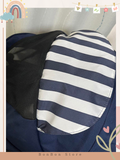  Aprica Bitte Cushion navy mới 95% 