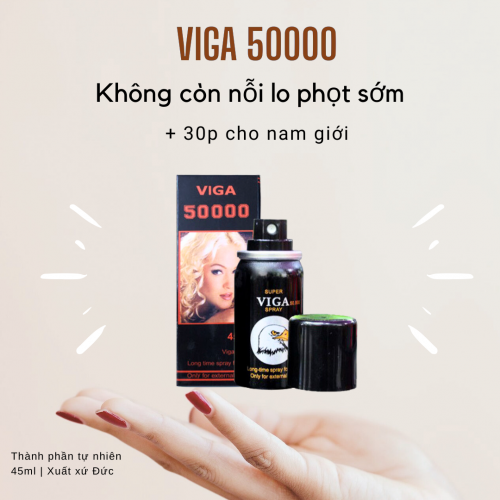  Chai Xịt Kéo Dài Thời Gian Viga 50000 