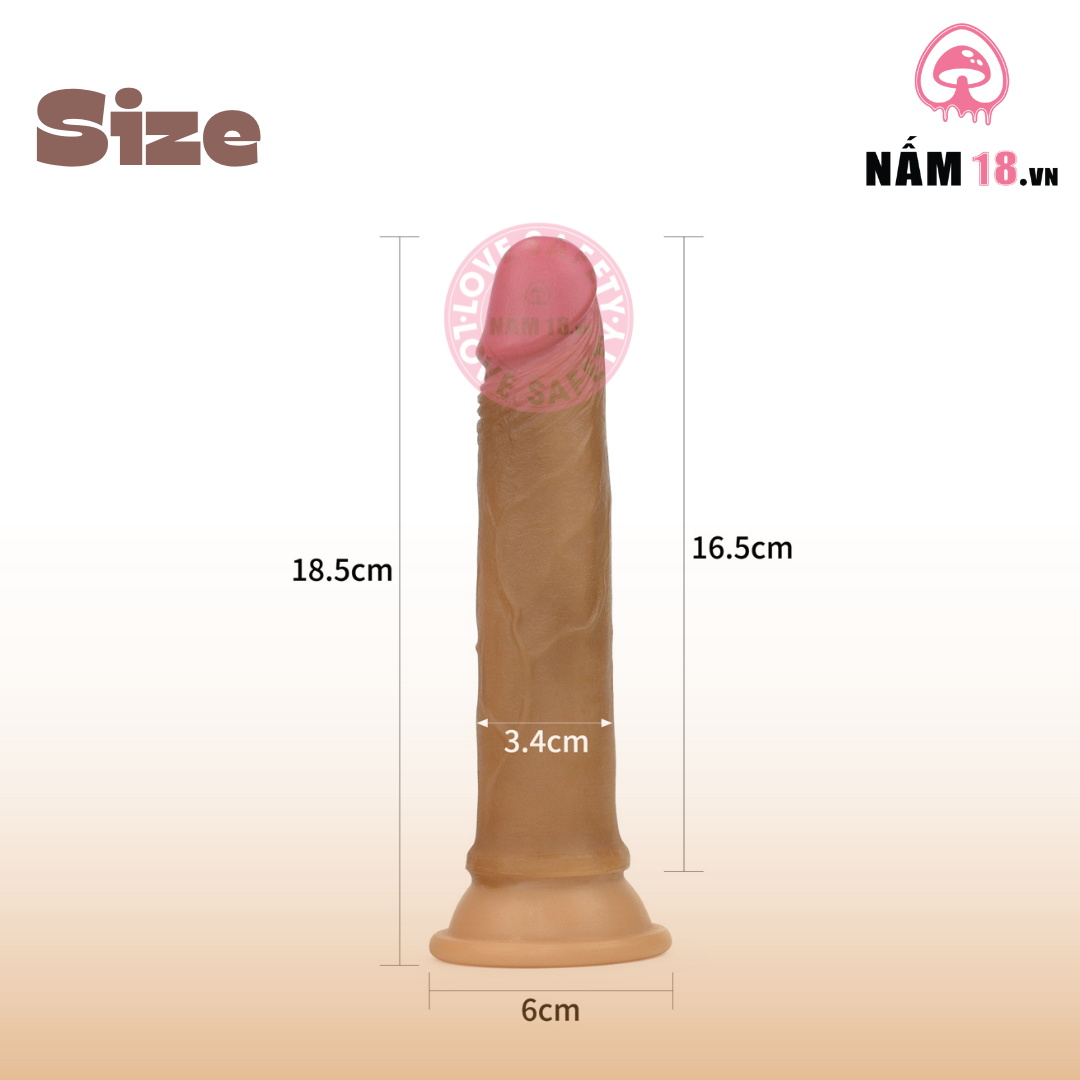 Dương Vật Dính Tường Lovetoy Nature Cock 7
