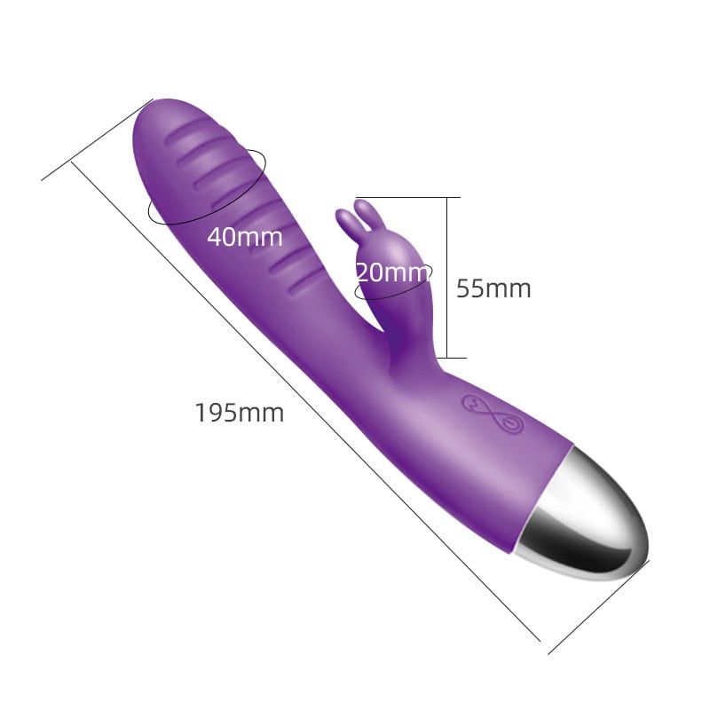  Dương Vật Giả Vibration Có Nhánh 12 Chế Độ Rung 