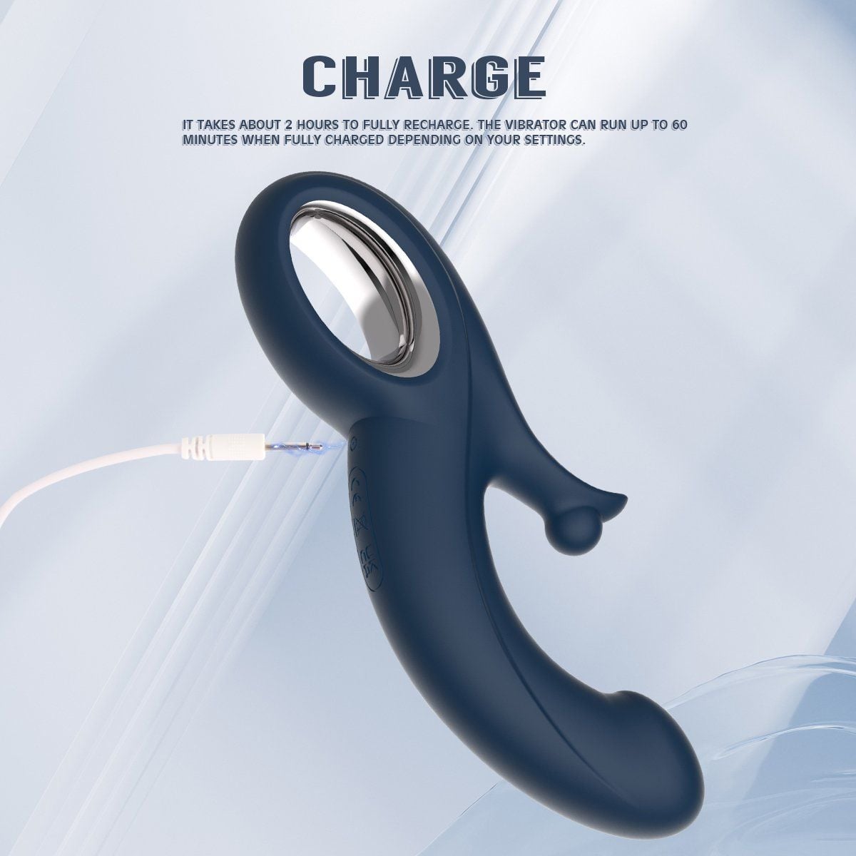  Dương Vật Giả Kissen Fury Có Nhánh 10 Chế Độ Rung 