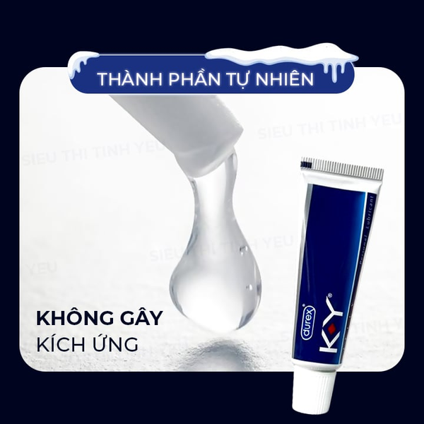 Gel Bôi Trơn Gốc Nước Durex KY Jelly - Chai 50ml