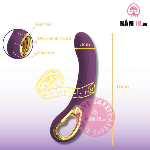Dương Vật Giả Pretty Love Ethan Điều Khiển App