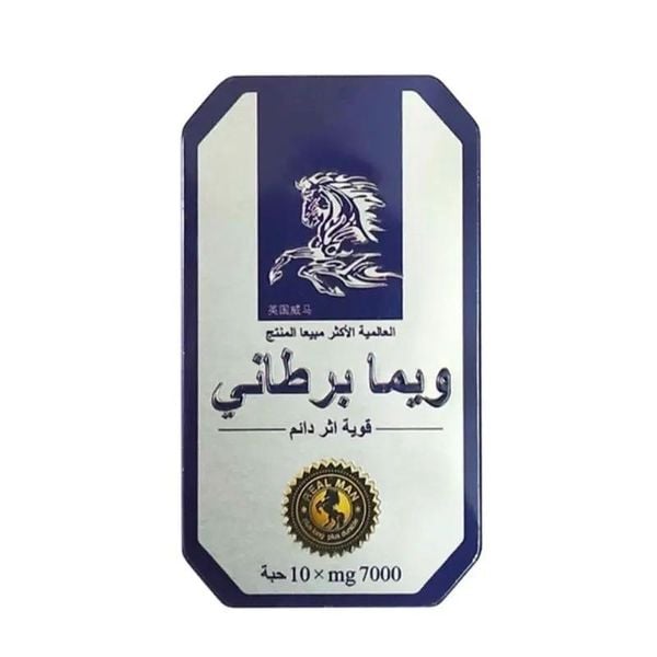  Viên Uống Cương Dương, Tăng Cường Sinh Lý Ngựa Thái - Hộp 10 Viên 