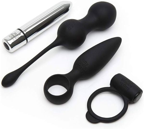 Bộ Dụng Cụ Bạo Dâm Fifty Shades of Grey Pleasure Overload