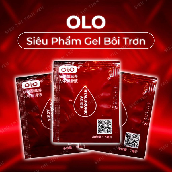 Gel Bôi Trơn Gốc Nước Olo Không Mùi - Combo 5 Gói