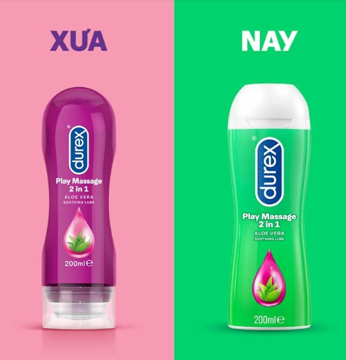  Gel Bôi Trơn Durex Play Massage 2in1 Chính Hãng - Chai 200ml 