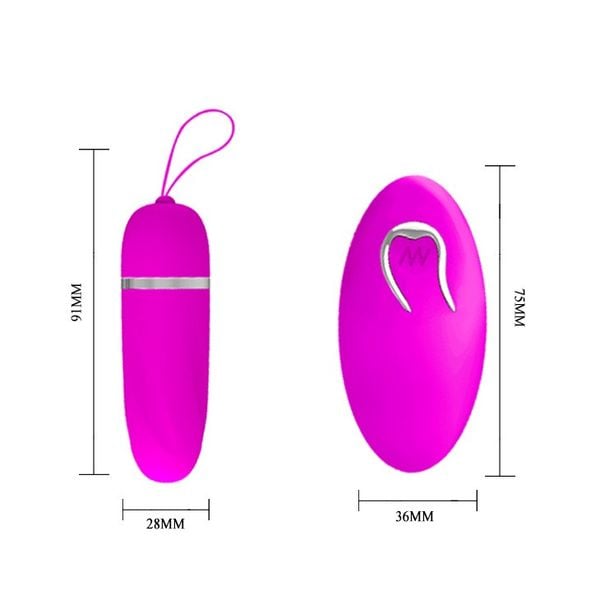 Trứng Rung Pretty Love Debby 12 Chế Độ Rung
