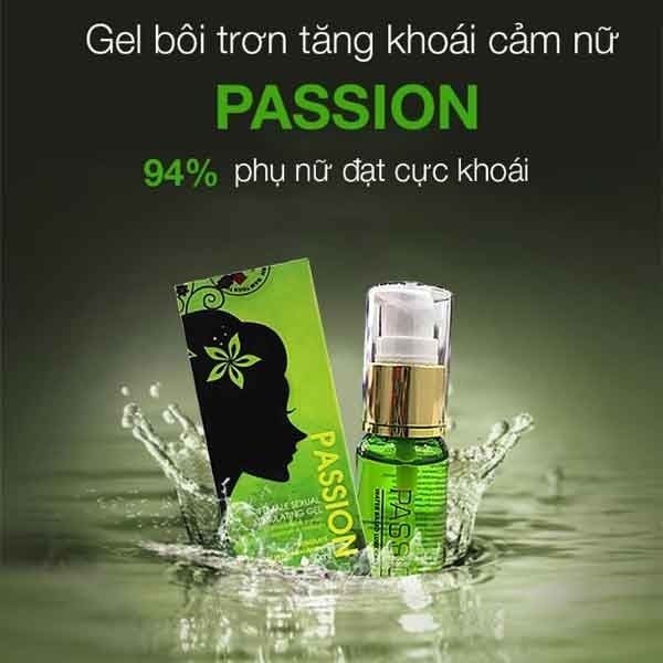 Gel Bôi Trơn Tăng Khoái Cảm Passion - Chai 30ml