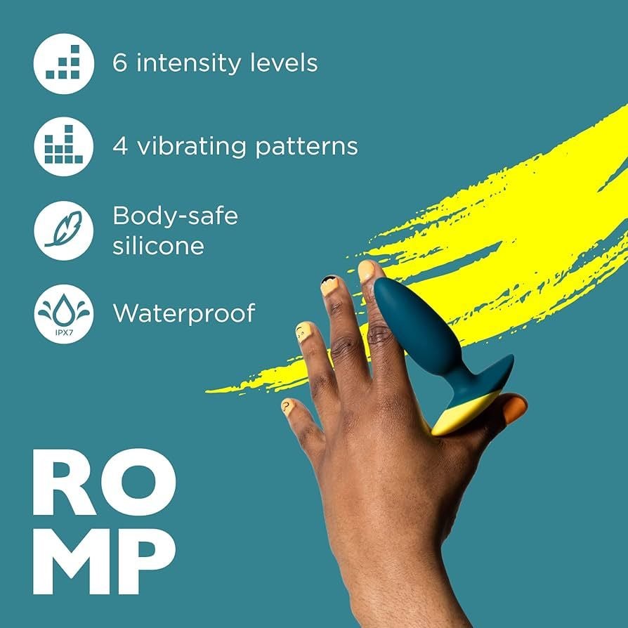  Máy Rung Hậu Môn ROMP Bass 6 Chế Độ Rung 