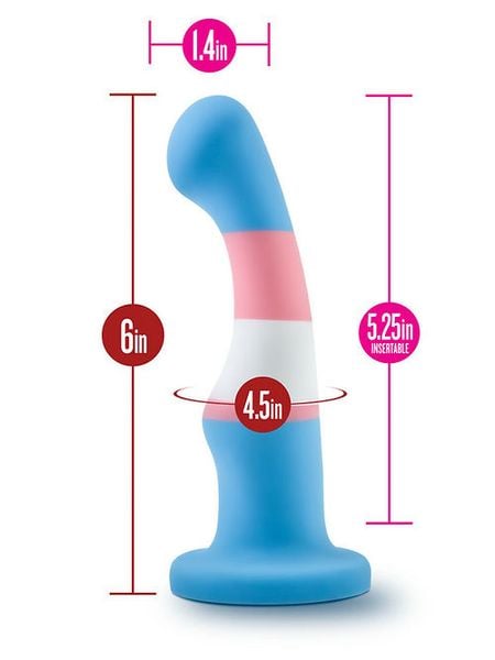  Dương Vật Giả Dính Tường Avant Pride P2 Silicone Siêu Mềm 