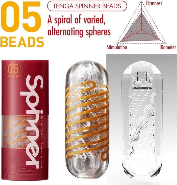 Âm Đạo Giả Cốc Tenga Spinner Beads 5