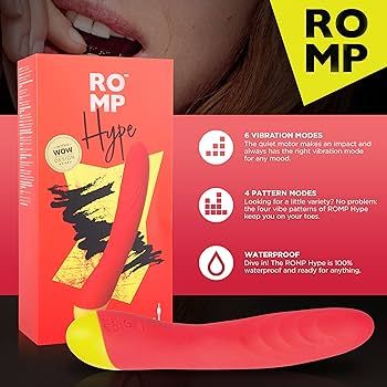  Dương Vật Giả ROMP Hype 6 Chế Độ Rung 