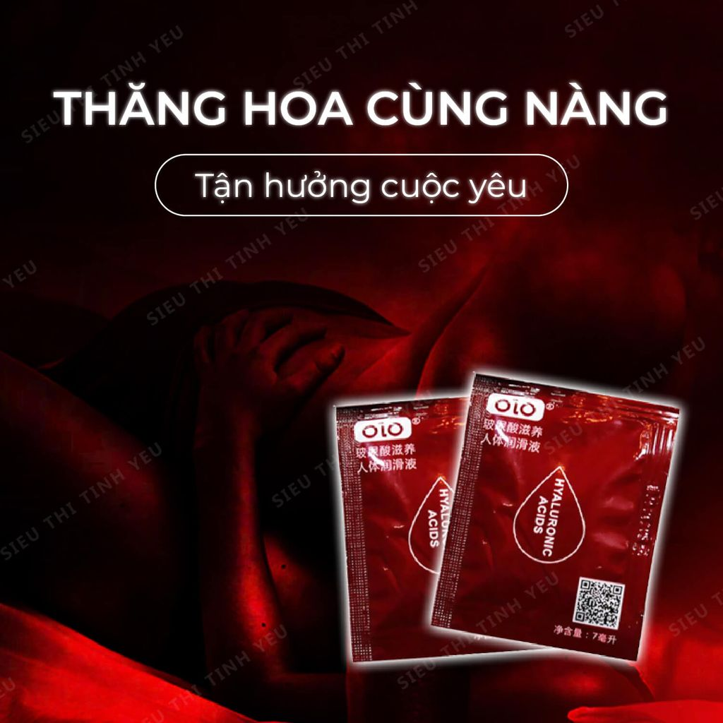  Gel Bôi Trơn Gốc Nước Olo Không Mùi - Combo 5 Gói 