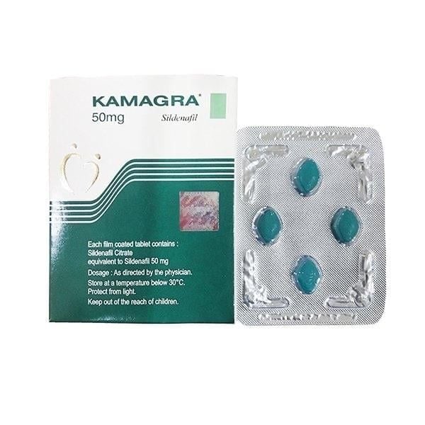 Viên Uống Cương Dương, Tăng Cường Sinh Lý Kamagra 100mg - Hộp 4 Viên