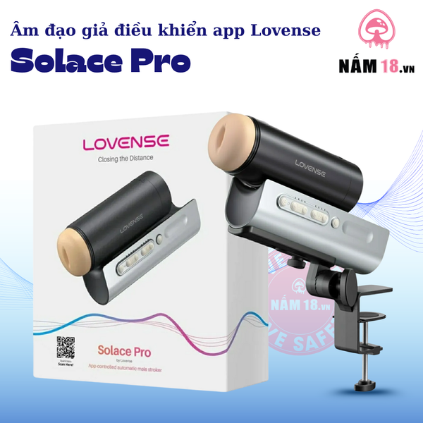  Âm Đạo Giả Lovense Solace Pro Điều Khiển App 