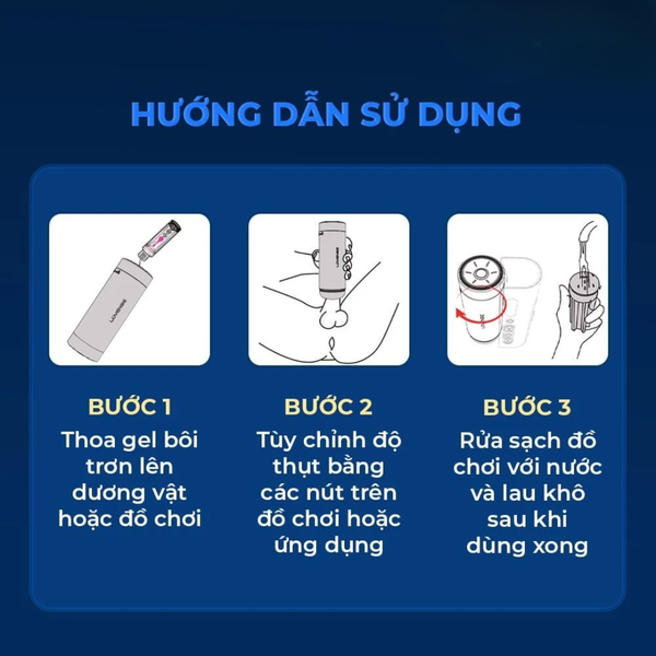 Âm Đạo Giả Lovense Solace Pro Điều Khiển App