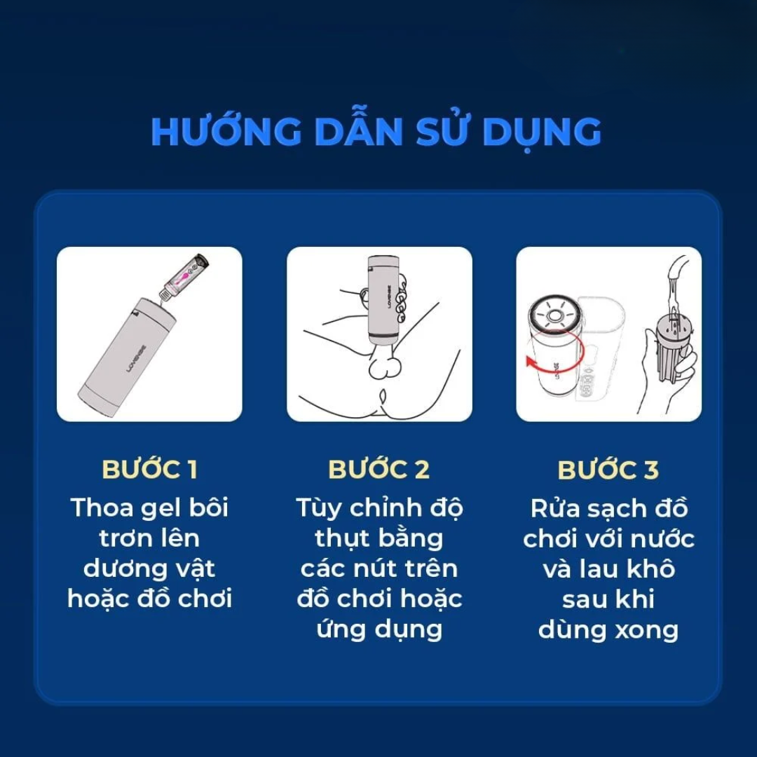  Âm Đạo Giả Lovense Solace Pro Điều Khiển App 