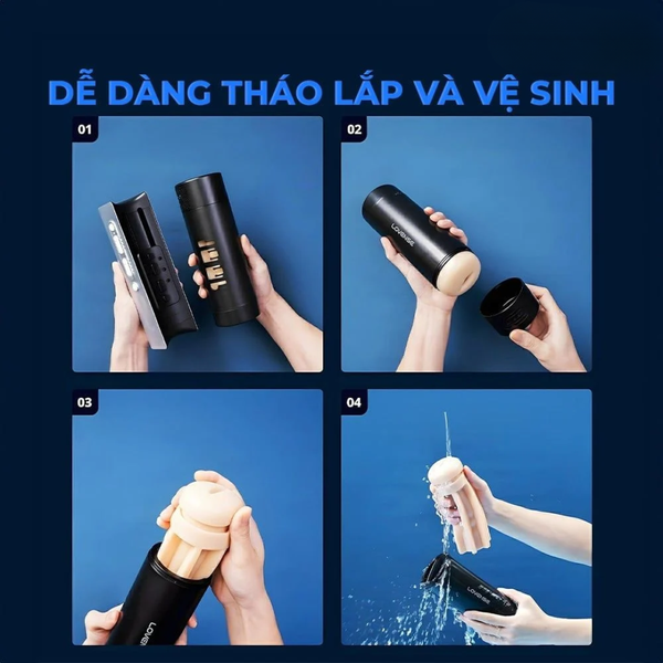 Âm Đạo Giả Lovense Solace Pro Điều Khiển App