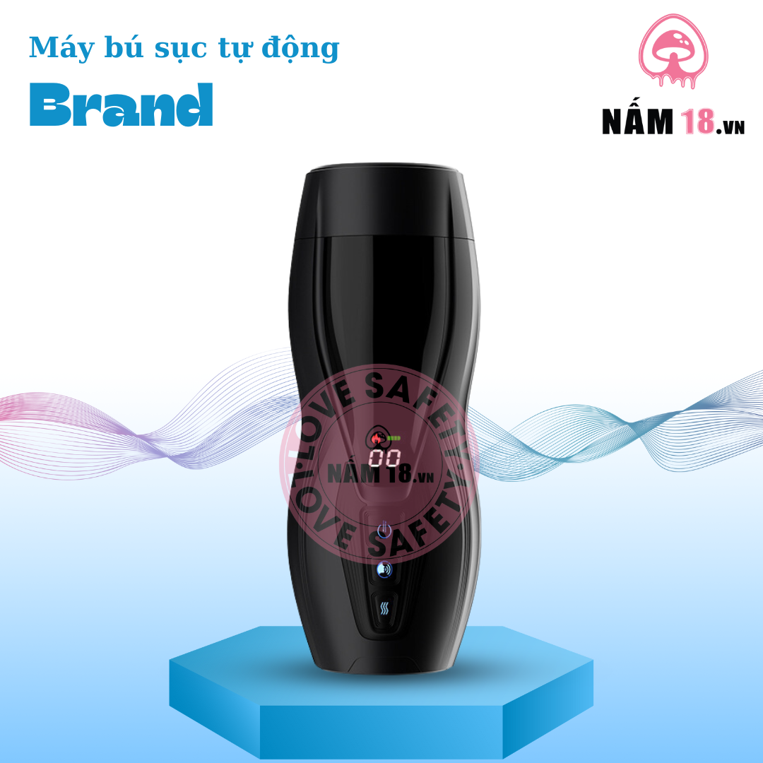  Âm Đạo Giả Brand Tỏa Nhiệt Rung Sục 9 Chế Độ 