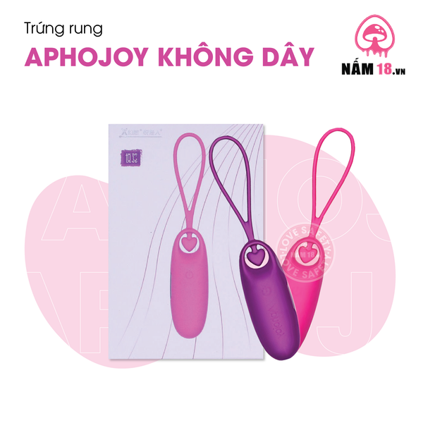 Trứng Rung Aphojoy 7 Chế Độ Rung - Sạc Điện