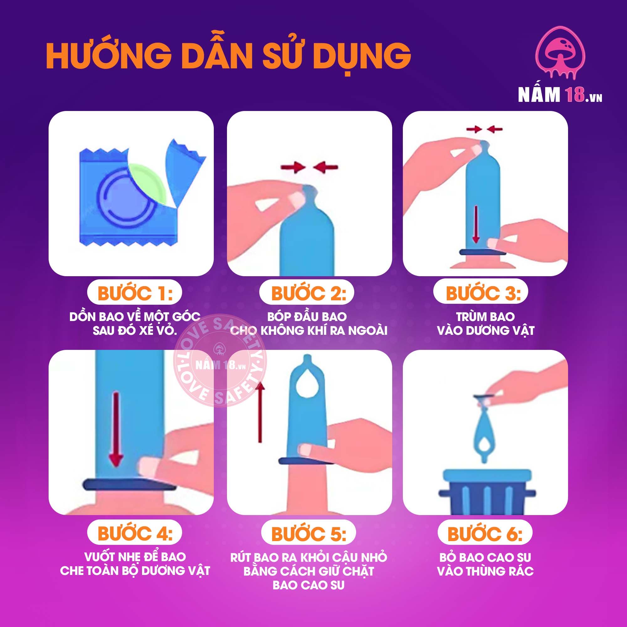  Bao Cao Su Okamoto Orange Hương Cam 