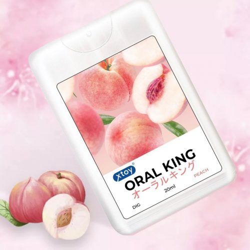 Xịt Thơm Miệng Cấp Tốc Oral King Hương Đào - Chai 20ml