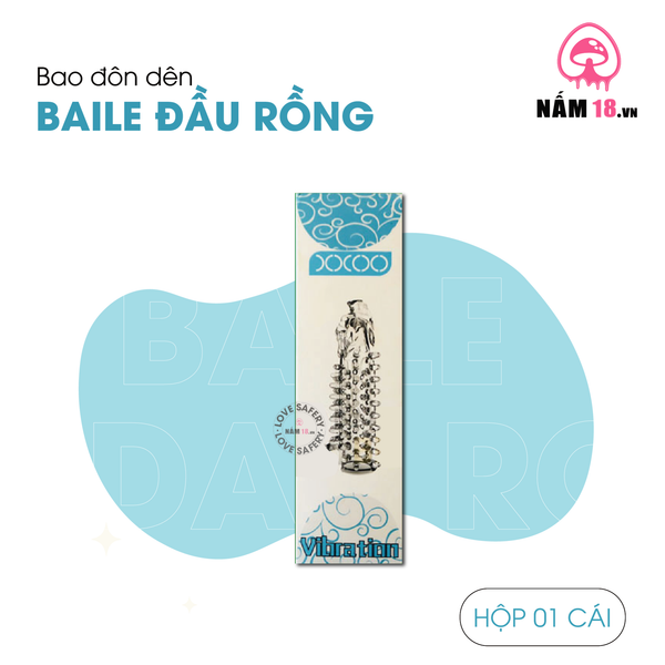 Bao Cao Su Đôn Dên Tăng Kích Thước Baile Đầu Rồng Rung