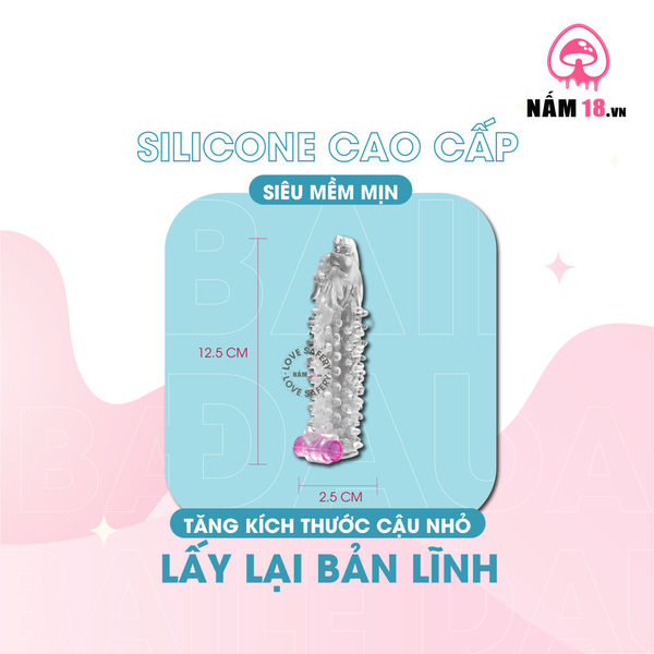 Bao Cao Su Đôn Dên Tăng Kích Thước Baile Đầu Rồng Rung