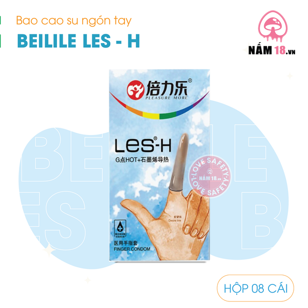 Bao Cao Su Ngón Tay Nóng Ấm Beilile Les H