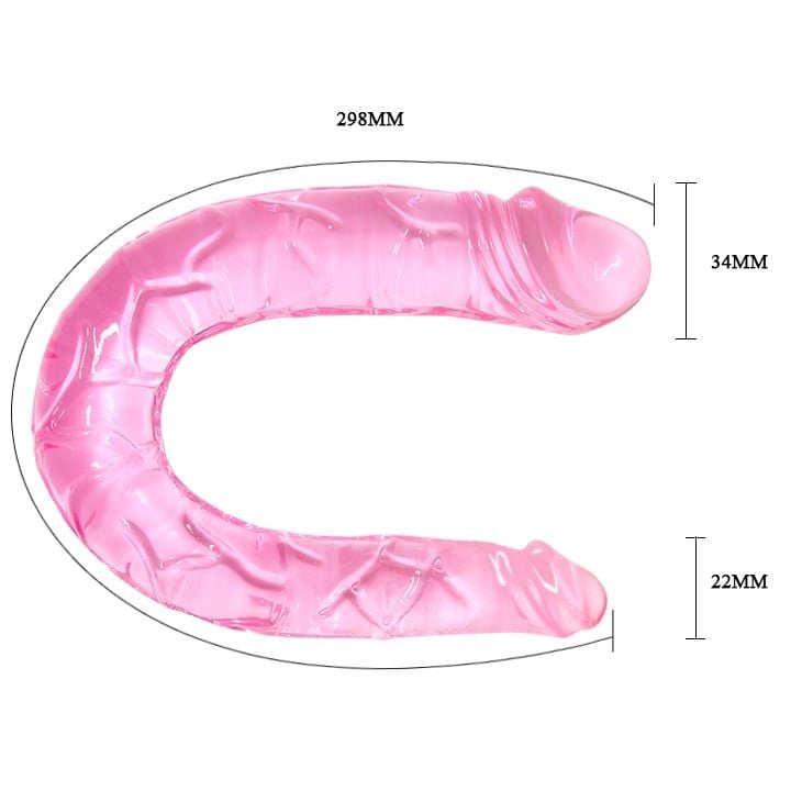  Dương Vật Giả 2 Đầu Double Dog Silicone 