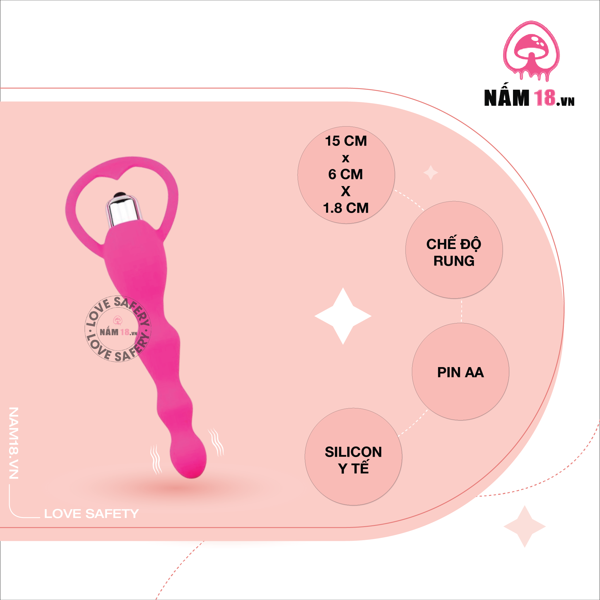  Que Rung Hậu Môn Blade Rung Đa Chế Độ 