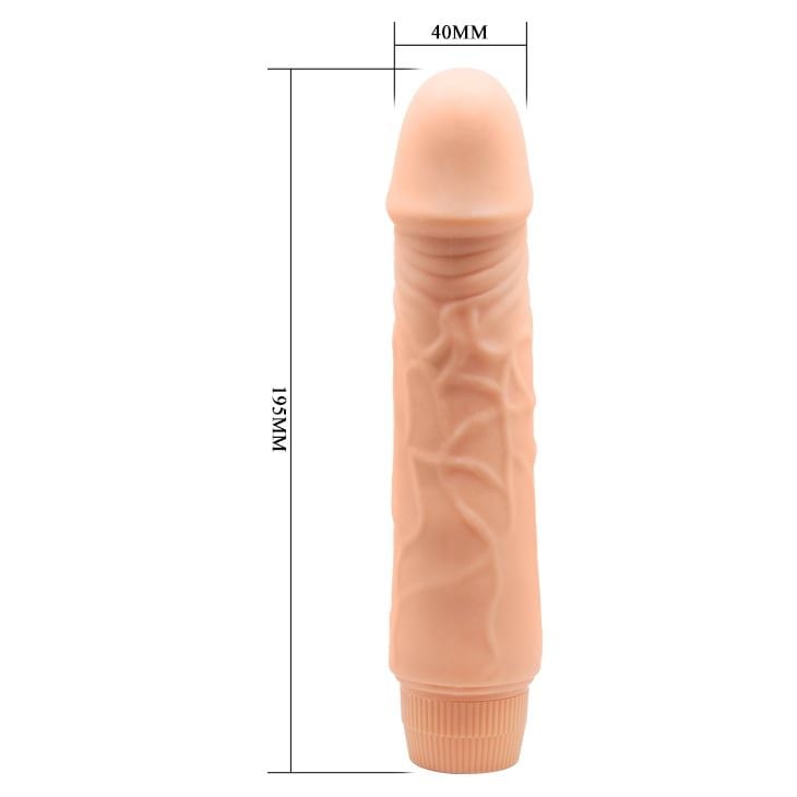  Dương Vật Giả Realistic Penis Đa Tần Số Rung 