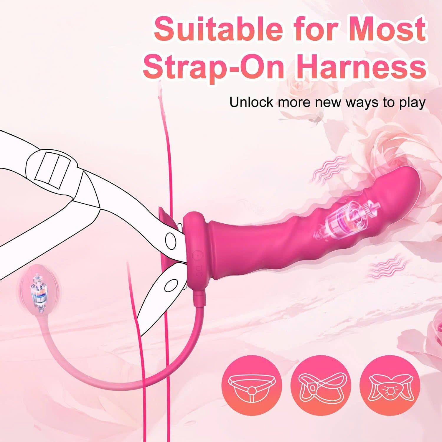  Dương Vật Giả Strap On Lust Điều Khiển App 