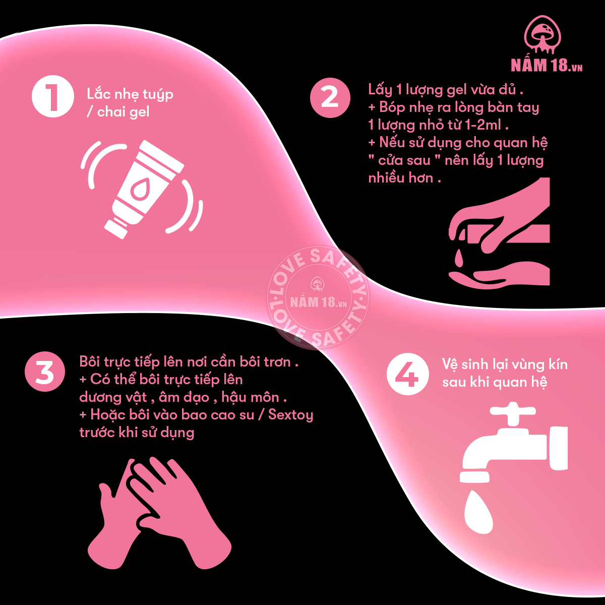  Gel Bôi Trơn Oral Sex Xtoy 5in1 