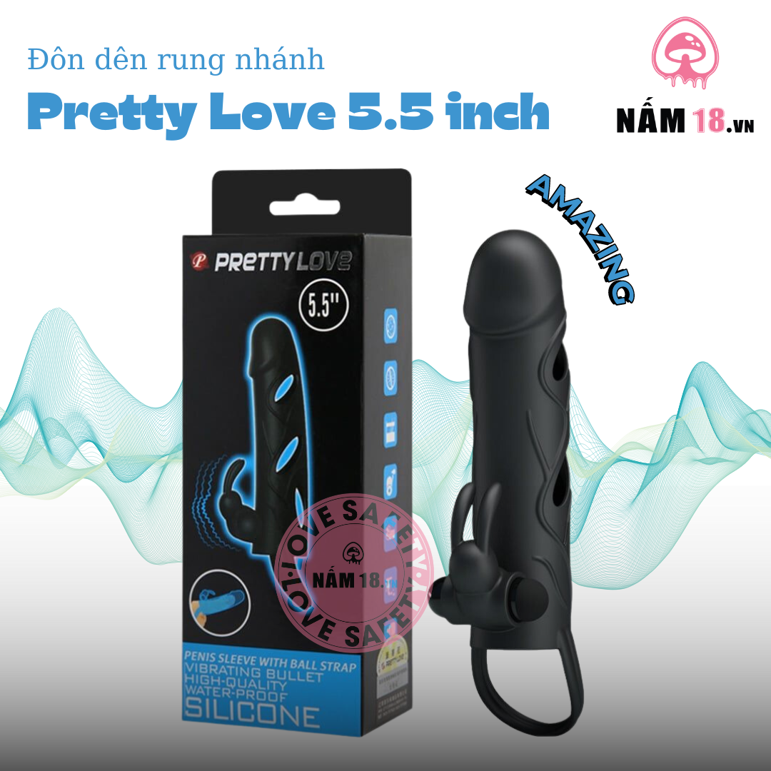  Đôn Dên Pretty Love Rung Nhánh 5.5inch 