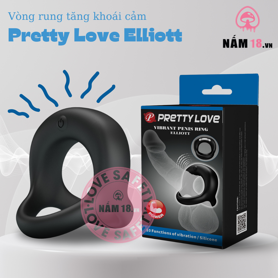  Vòng Rung Pretty Love Elliott 10 Chế Độ Rung 