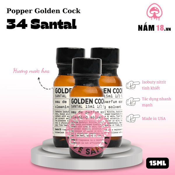 Popper Golden Cock 34 Santal