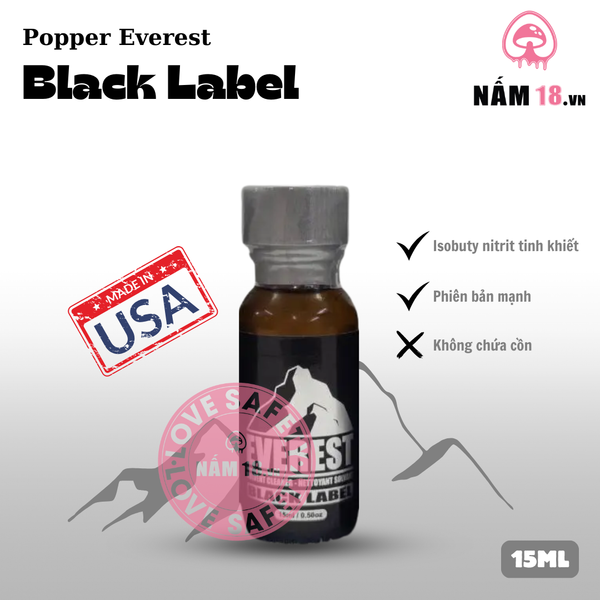 Popper Everet Black Label