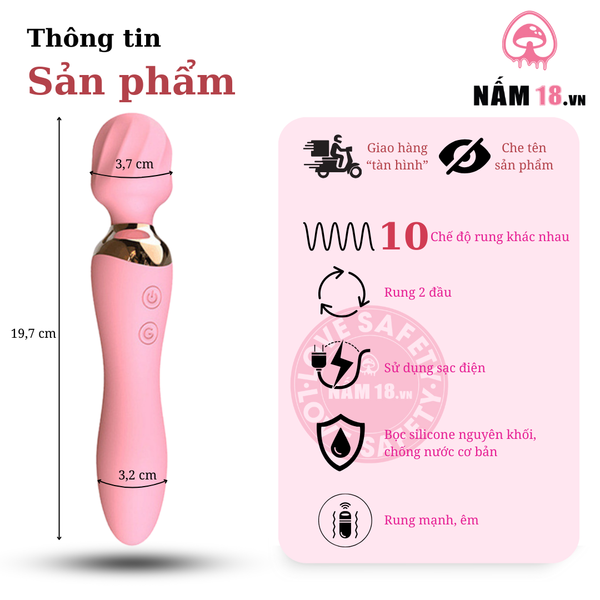 Chày Rung Born 10 Chế Độ Rung