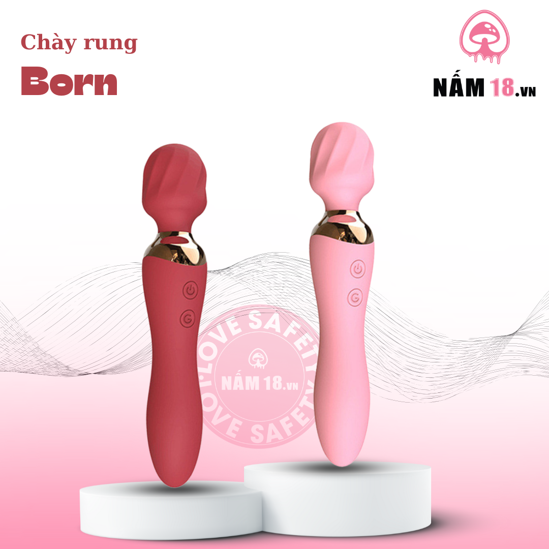  Chày Rung Born 10 Chế Độ Rung 