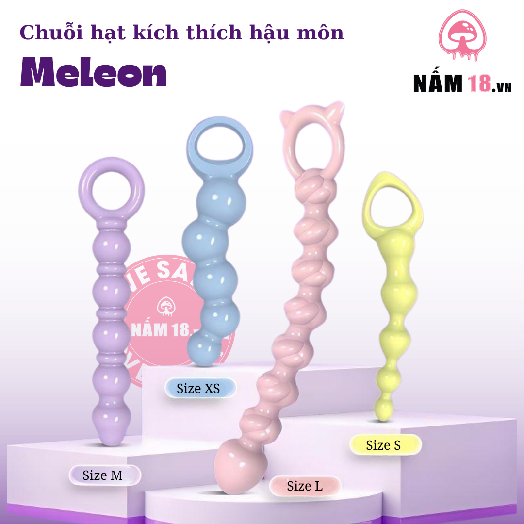  Chuỗi Hạt Kích Thích Hậu Môn Meleon 