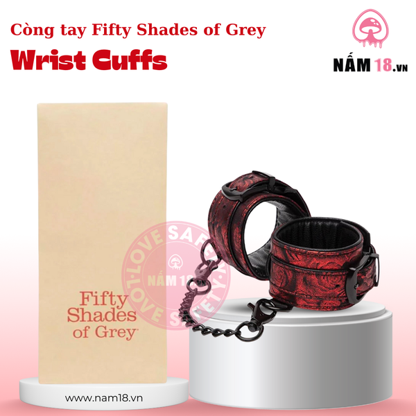  Còng tay Fifty Shades of Grey Wrist Cuffs 